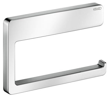 KEUCO Toilettenpapierhalter aus Metall, Hochglanz-verchromt, offene Form, WC-Rollenhalter für Badezimmer und Gäste-WC, Moll im Sale